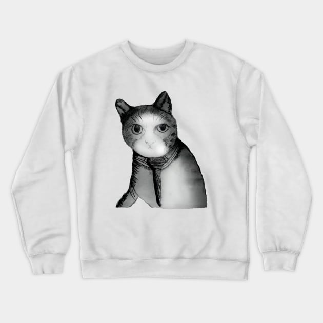 Boss Cat Crewneck Sweatshirt by IanWylie87